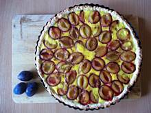 Fot. lukrem polane, Tarta śliwkowa