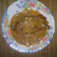 rolady z karkówki w sosie cebulowym