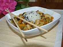 Fot. aggusia35, Chińszczyzna z kurczakiem