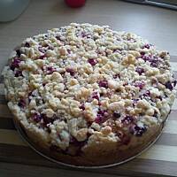 Drożdżówka z owocami