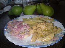 Fot. Kolorowa75, pierś z kurczaka z oliwkami w sosie serowo-śmietankowym