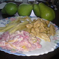 sałatka z pomidora z oliwkami