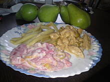 Fot. Kolorowa75, sałatka z pomidora z oliwkami