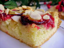 Fot. Krystyna911, Migdałowe ciasto półkruche ze śliwkami