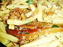 Fot. sebek, Makaron casarecce z kurkami