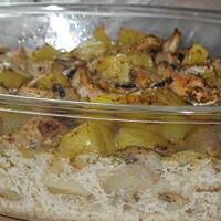 Ziemniaki w śmietance.