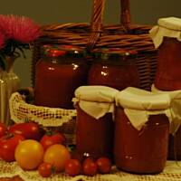 Domowy przecier pomidorowy