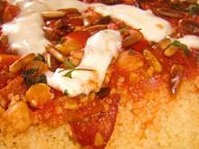 Fot. sebek, Kaszka kuskus z sosem pomidorowym