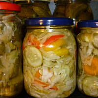 sałatka na zimę i surówka na teraz czyli 2w 1