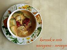 Fot. tota, Kurczak w sosie warzywno - serowym