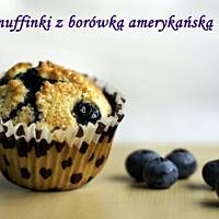 Muffinki z borówką amerykańską