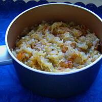 Kapusta ze skwarkami - bardzo oszczędna