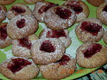 Fot. Satina, Ciasteczka z kaszą manną i dżemem