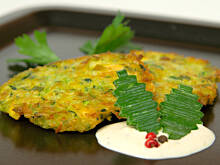 Fot. Wkn, Placki cukiniowo-kukurydziane