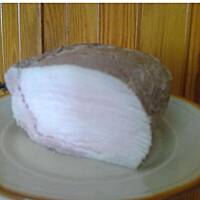 Schab parzony - na chlebuś