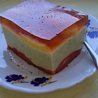 Sernik bananowo-ananasowy na zimno