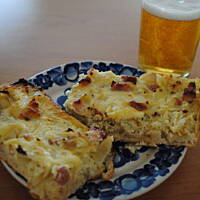 Szwabskie ciasto cebulowe