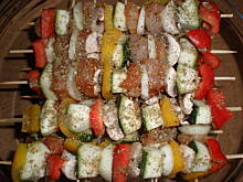 Fot. katherin19, Szaszłyki warzywne z kurczakiem