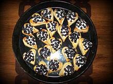 Fot. Żulietta, ciasteczka francuskie serduszka