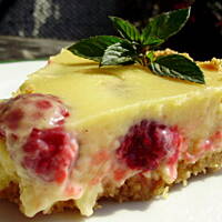 Tarta cytrynowo-malinowa