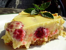 Fot. Krystyna911, Tarta cytrynowo-malinowa