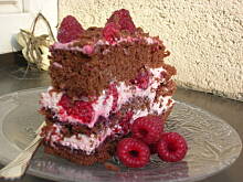 Fot. mariolan76, Ciasto czekoladowo-malinowe
