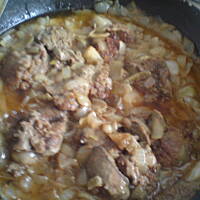 wątróbka drobiowa z masą cebuli