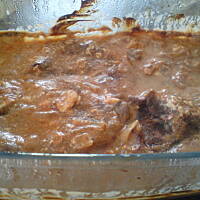 karkówka w sosie śmietankowo-ketchupowym