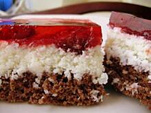 Fot. Krystyna911, Ciasto kokosowo-wiśniowe