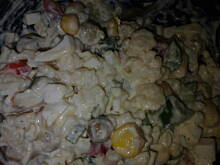 Fot. monia20.06, Sałatka z makaronem gwiazdki