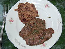 Fot. stokrotkax86, Wołowina po londyńsku z grilla wg diety South Beach