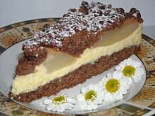 Fot. Agussia834, Sernik mokka z gruszkami