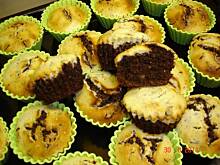 Fot. karintia, Babeczki czarno-białe