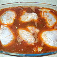 Kurczak zapiekany z ryżem