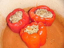 Fot. Bacia, Papryczki z nadzieniem gołąbkowym