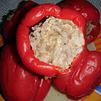 Papryczki z nadzieniem gołąbkowym