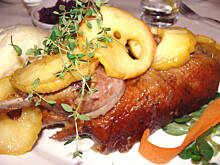 Fot. bahus, Kaczka pieczona z jabłkami