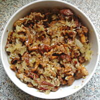 kurki i boczek w pierogach zamknięte