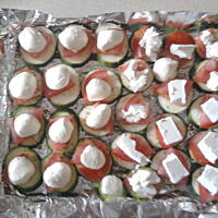 Cukinia i spółka z grilla lub piekarnika