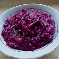 Kapusta czerwona zasmażana - do mięs i drobiu