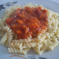 Sos warzywno-pomidorowy do makaronu