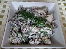 Fot. beatkamala22, Sałatka z piersi kurczaka z żurawiną