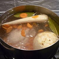 Zupa z kurek z kurczakiem!