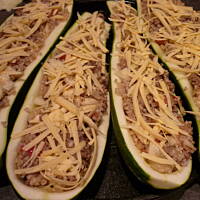 Cukinie faszerowane kaszą!