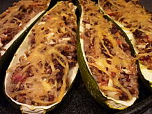 Fot. pralina, Cukinie faszerowane kaszą!