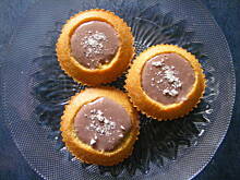 Fot. jovisse, Babeczki biszkoptowe z kremem czekoladowym