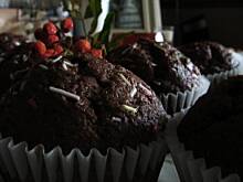 Fot. slaveczka, Chocolate and banana muffins