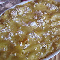 Zapiekanka makaronowa z mięsem mielonym