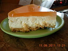 Fot. Satina, Sernik na zimno z pomarańczami