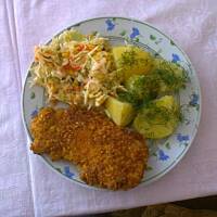 Chrupiąca pierś kurczaka (w panierce z płatków kukurydzianych)